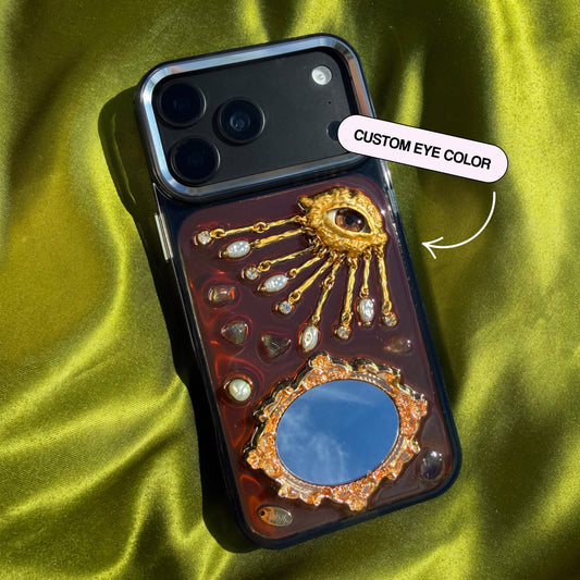 Golden eye with mirror. Dark Chameleon Base
