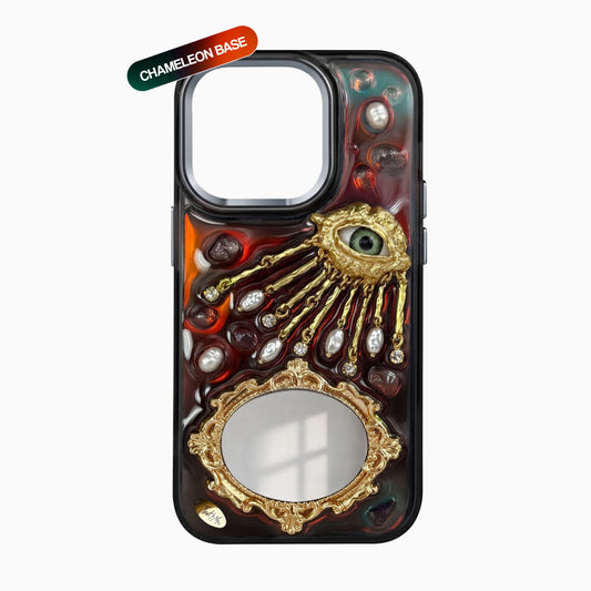 Golden eye with mirror. Dark Chameleon Base