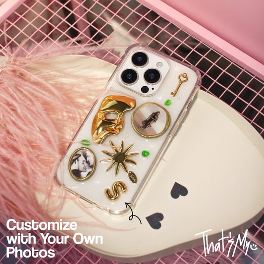 MASK Memories with your Photo. Transparent Base