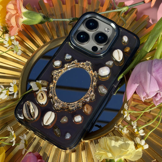 Gold Mirror. Dark Chameleon Base