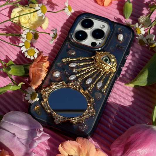 Golden eye with mirror. Dark Chameleon Base