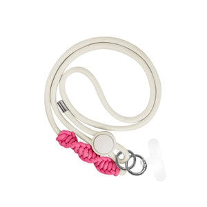 Cross-body strap with braided section (Thickness 8mm)