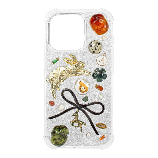 Dream Series. Sparkly 2 in 1 with Initial Letter