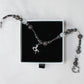 Necklace Multi-use accessory 3-in-1. Onyx