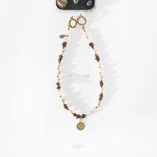Phone Charm Multi-use accessory 3-in-1. Perla